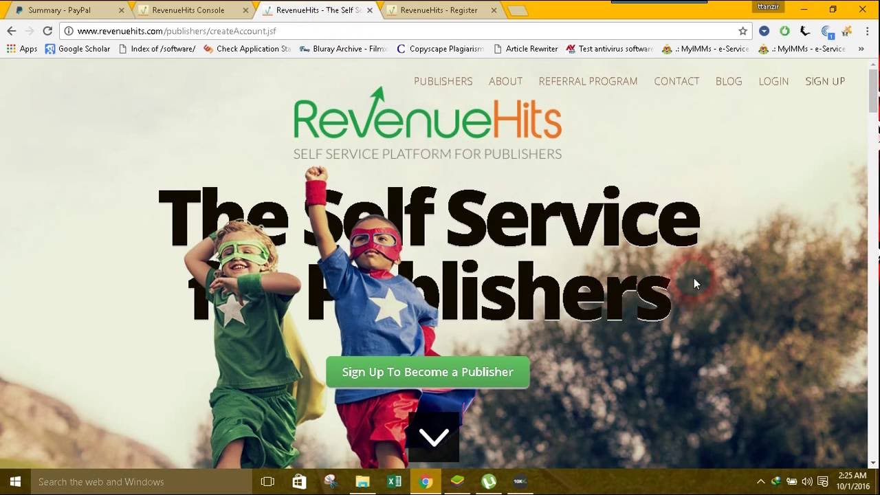 Image result for revenuehits register