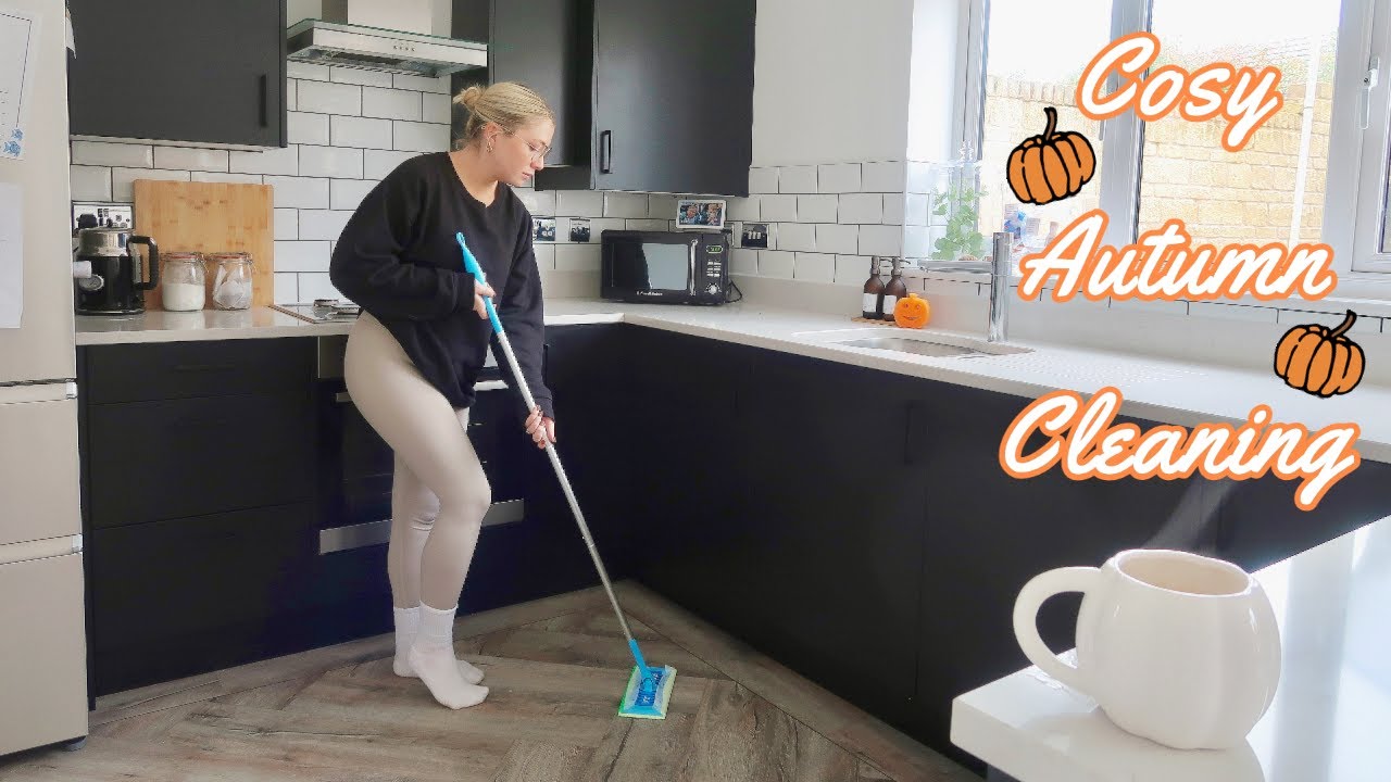 🍁 NEW COSY AUTUMN CLEAN WITH ME | EXTREME CLEANING MOTIVATION # ...