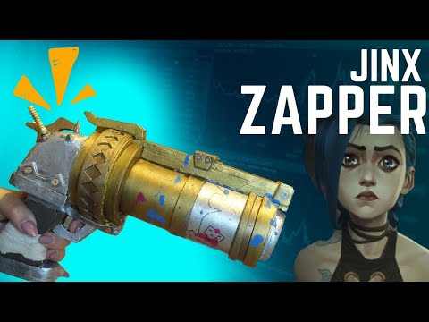Cosplay Prop DIY: Making of Jinx's Zapper from Arcane | Netflix, League of Legends