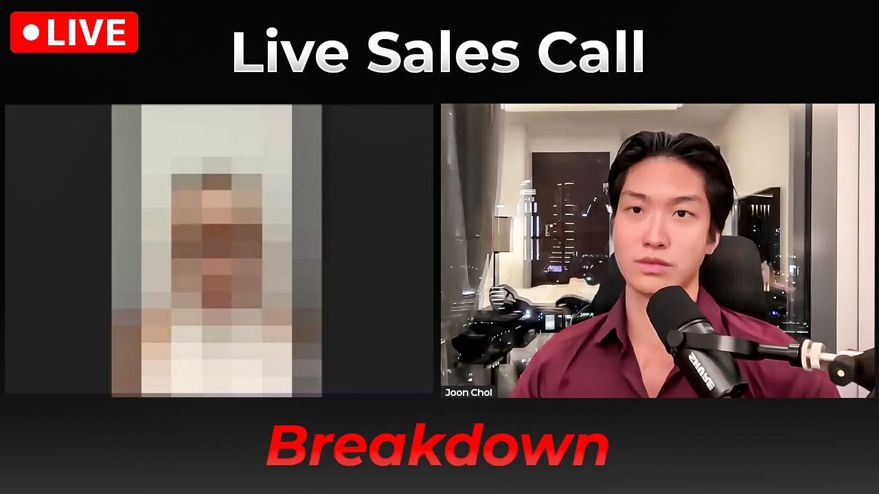 How I ERASED this Millionaire prospect's Objections (LIVE SALES CALL)