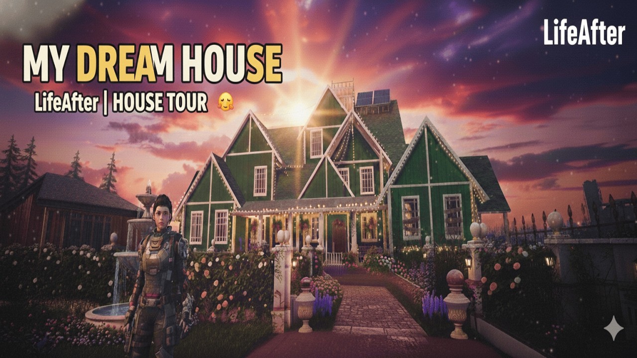 Мой дом мечты в LifeAfter 😍 | Полный тур по дому на хинди