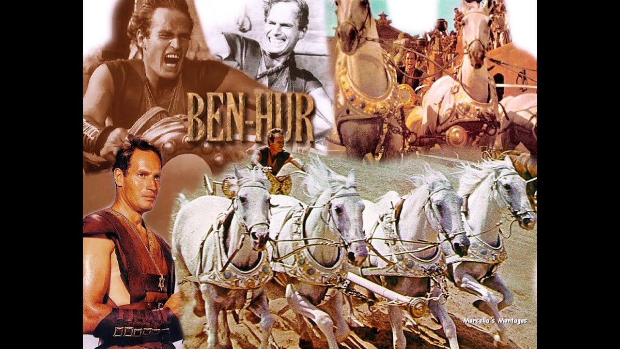 BenHur Movie Trailer 1959 Charlton Heston Haya Harareet Stephen Boyd