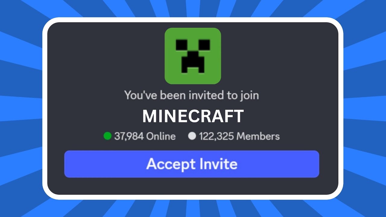 How to Join MINECRAFT Discord Server (QUICK & EASY)