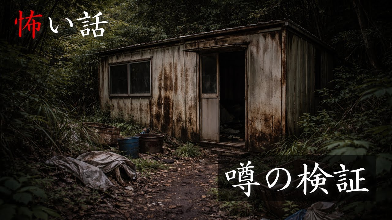 【怪談朗読】「噂の検証」【千年怪談】【怖い話】【オカルト】【ホラー】【都市伝説】【洒落怖】