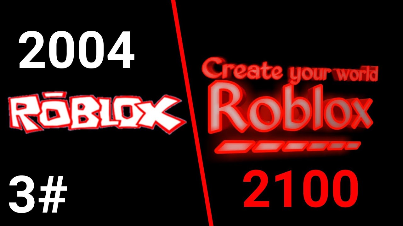 The Evolution of Roblox Logos! (2004 to 2023) 