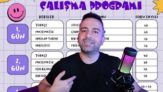 Kasım Ara Tatilinde Fark Yarat 8. Sınıf Lgs 6 Günlük Çalışma Kampı Ücretsiz Pdf Desteği