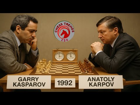Garry kasparov vs Anatoly Karpov. New York/Lyon 1992