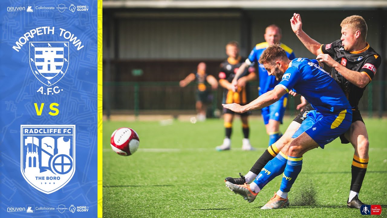 RFC Radcliffe FC vs Morpeth Town AFC YouTube