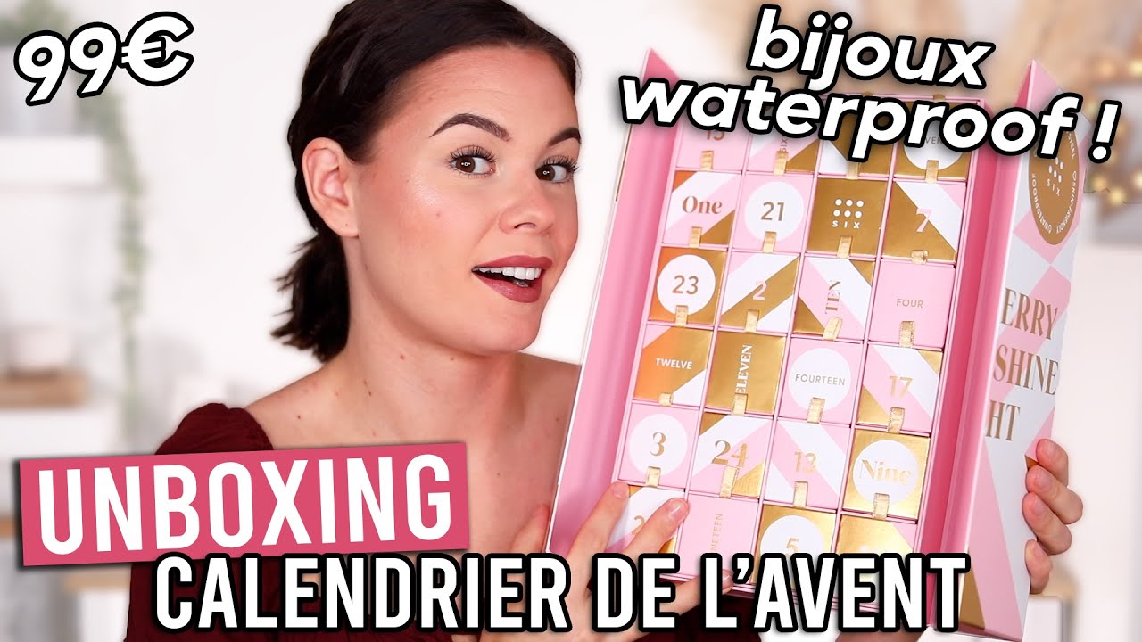 UNBOXING : un calendrier de l'avent de BIJOUX WATERPROOF ?! (99€)