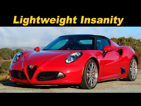 2016 Alfa Romeo 4C Spider Review - DETAILED in 4K