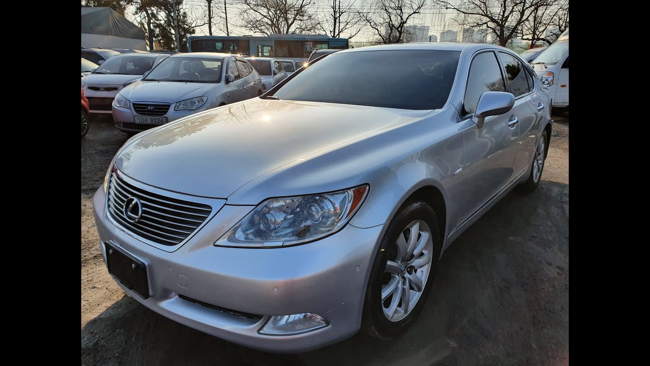 Рестайлинг lexus ls460 2008