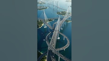 Mind-Blowing Bridge Concept | Futuristic Architecture #shorts #engineeringmarvel #bridge