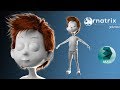 3ds max 2017 - Ornatrix Hair Cartoon Boy - Part 10