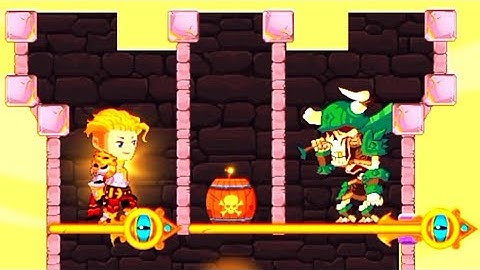 How to Loot - Pin Pull & Hero Rescue - All Levels #1