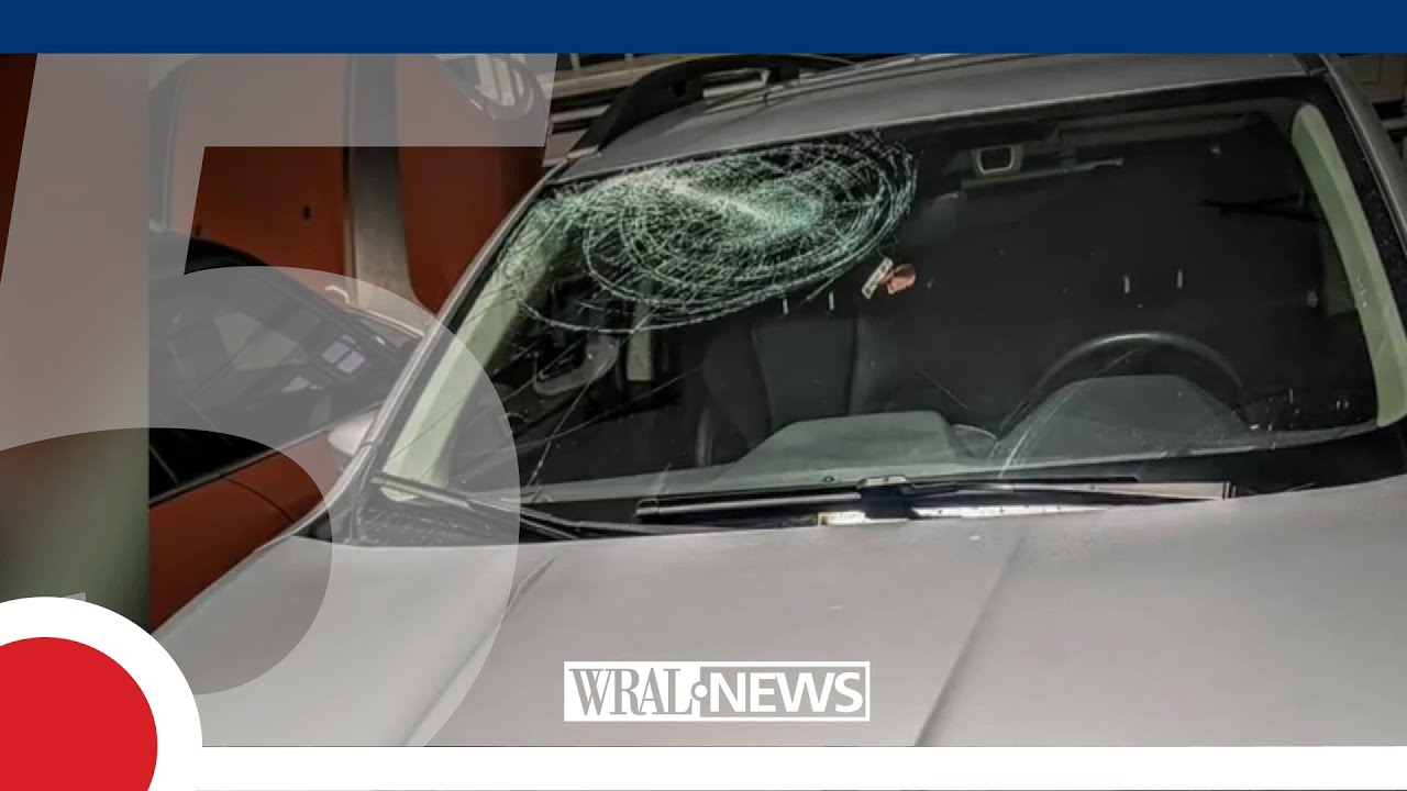 Ice and snow flying off cars can damage vehicles on the road