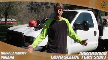 Arborwear Long Sleeve Tech Shirt - TreeStuff.com Customer Greg Lammers