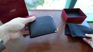 MUST DE CARTIER. 6-CREDIT CARD WALLET UNBOXING
