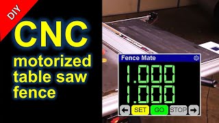 DIY motorized table saw fence by Kris Kasprzak 10,421 views 2 years ago 8 minutes, 10 seconds