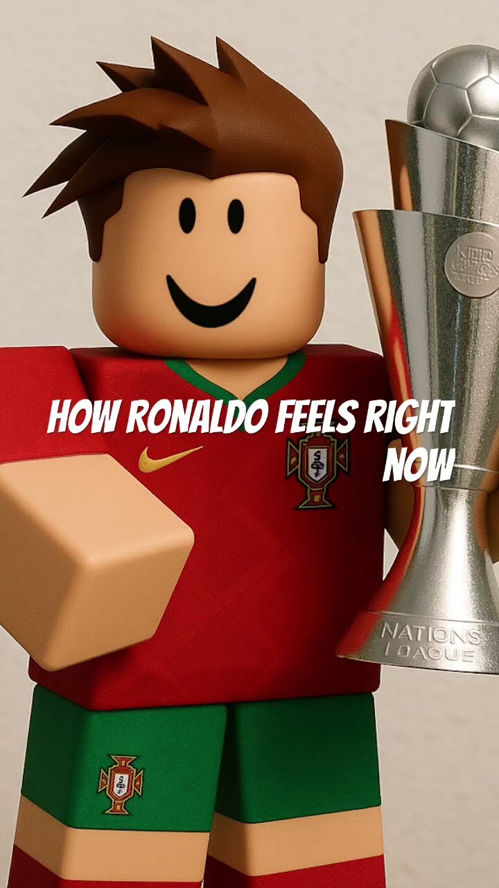 How Ronaldo Feels Right Now Roblox Edition YouTube Oar2 