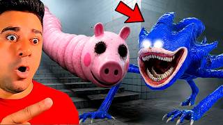 NUNCA VEJA O SONIC SHIN TAPES NESSE JOGO DA PEPPA PIG.EXE MALVADA NO ROBLOX!