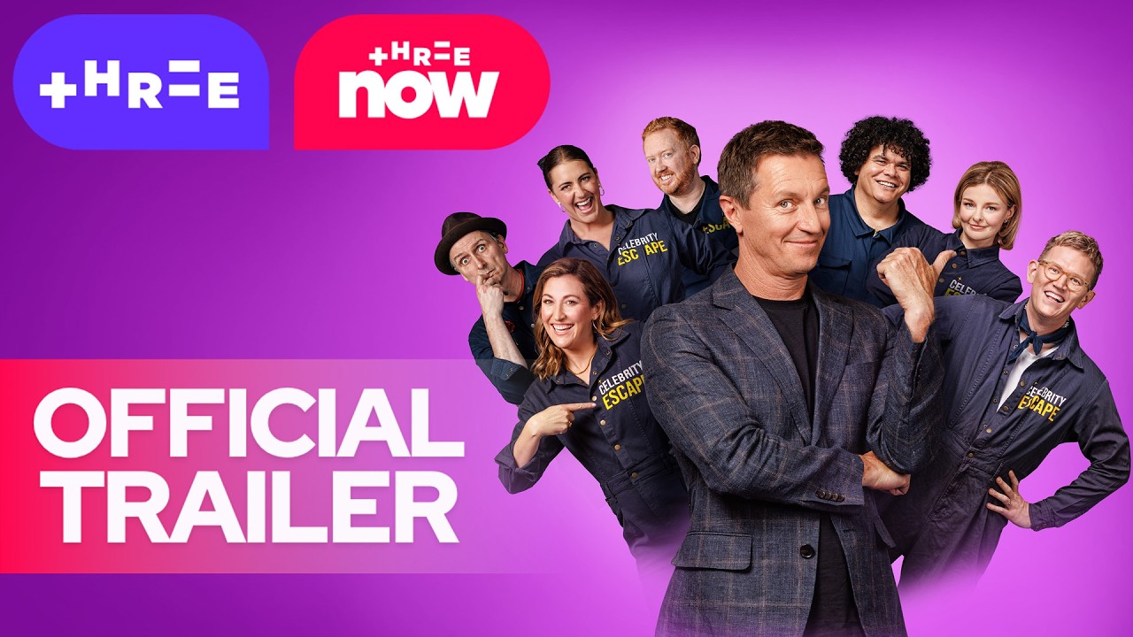 Celebrity Escape | Official Trailer | Tuesday June 9th On Three & ThreeNow