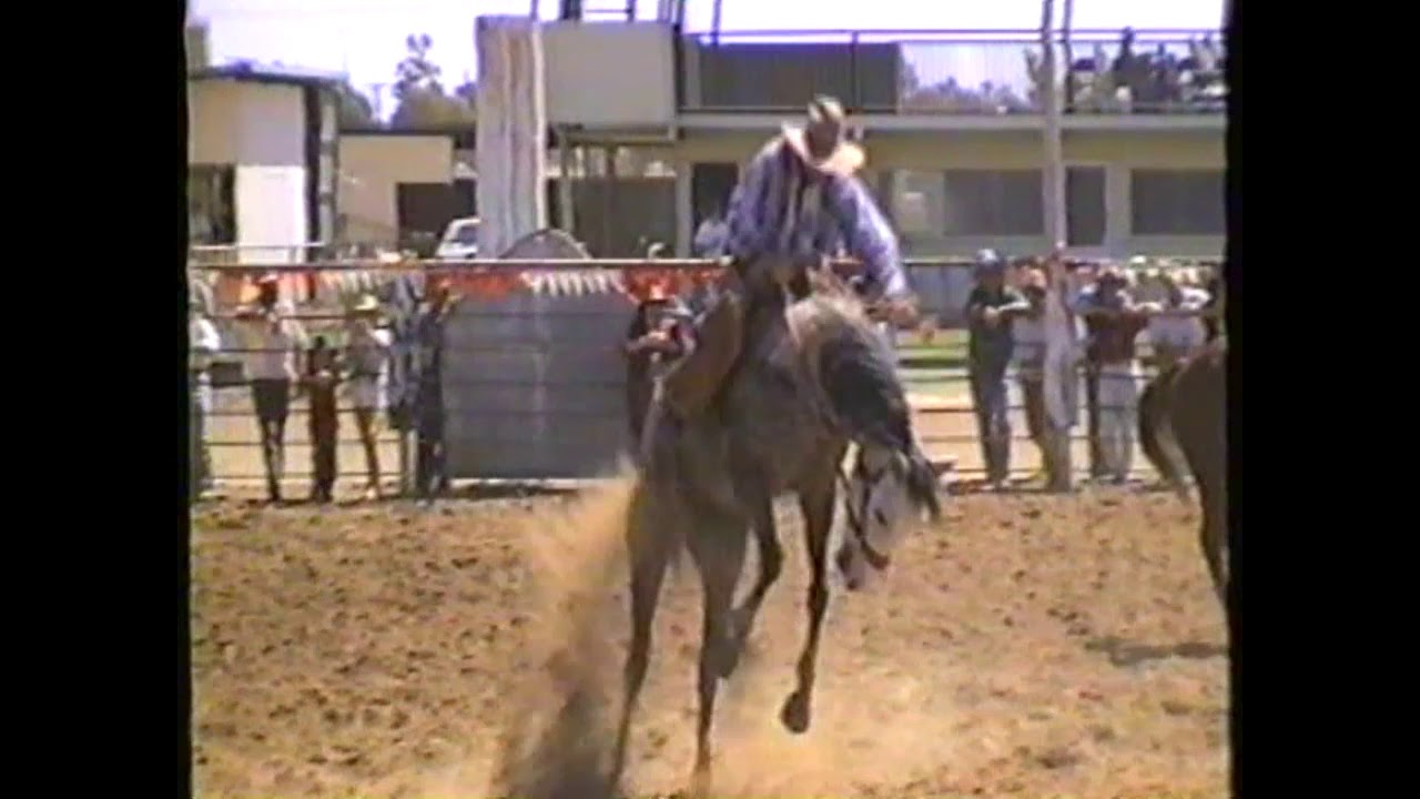 Winton Rodeo Winton Rodeo Novice Saddle Bronc 1994 - YouTube