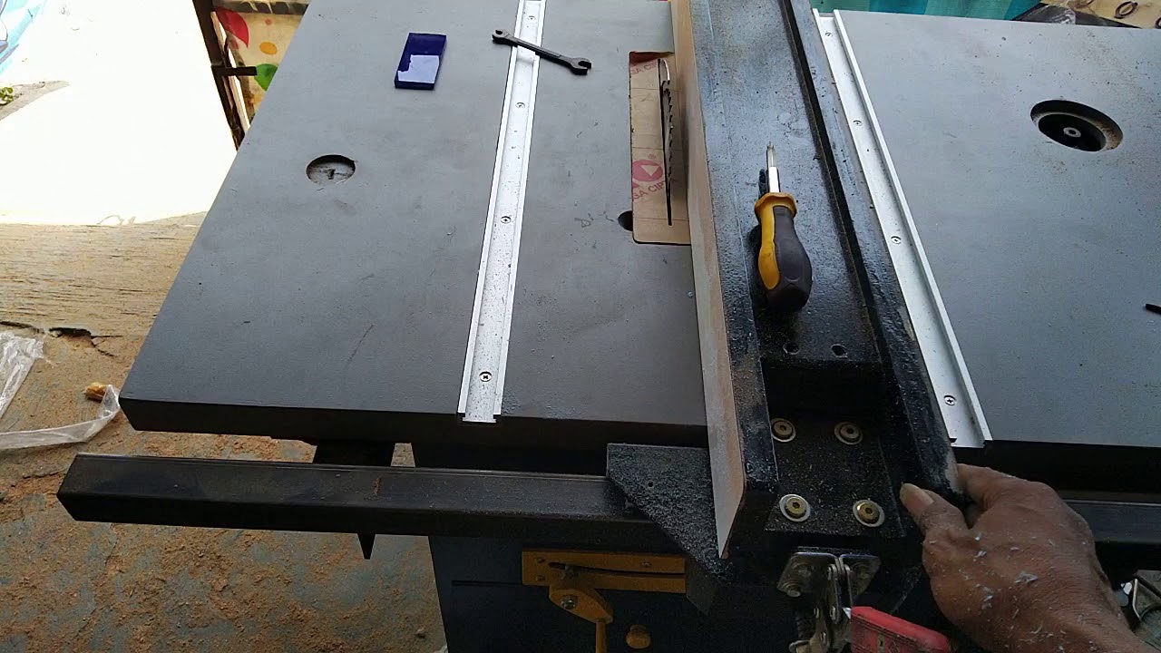 Diy table saw fence YouTube