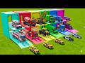 ALL POLICE AND EMERGENCY VEHICLES, EXCAVATOR , FIRE ENGINE, TIPPER TRUCK TRANSPORT TO GARAGE  - FS22