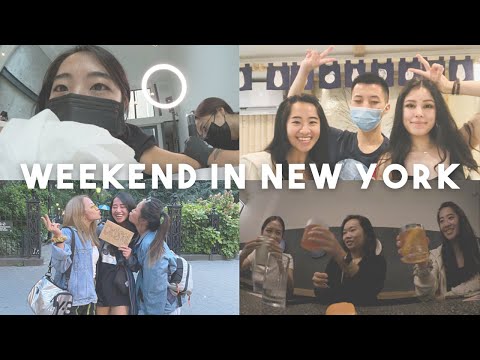 WEEKEND IN NEW YORK | new tattoo, meeting clubhouse friends, good vibes