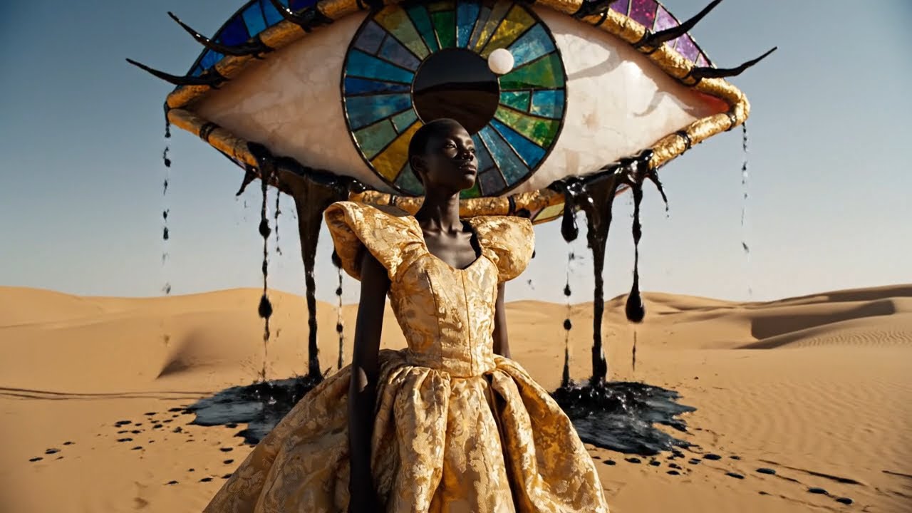 AI Surreal Dance Video | The Space of Unspoken Words 4К