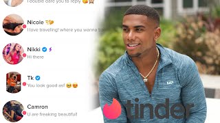 READING MY TINDER MESSAGES | NO BEARD EDITION