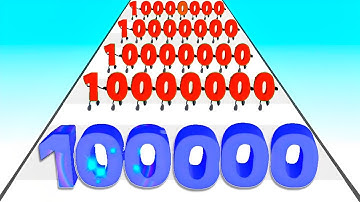 Satisfying Mobile Game: Number Masters, Twerk Race 3D, AZ Run,Juice Run, Frog Rush...