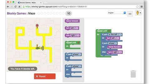 A simple introduction to Blockly.