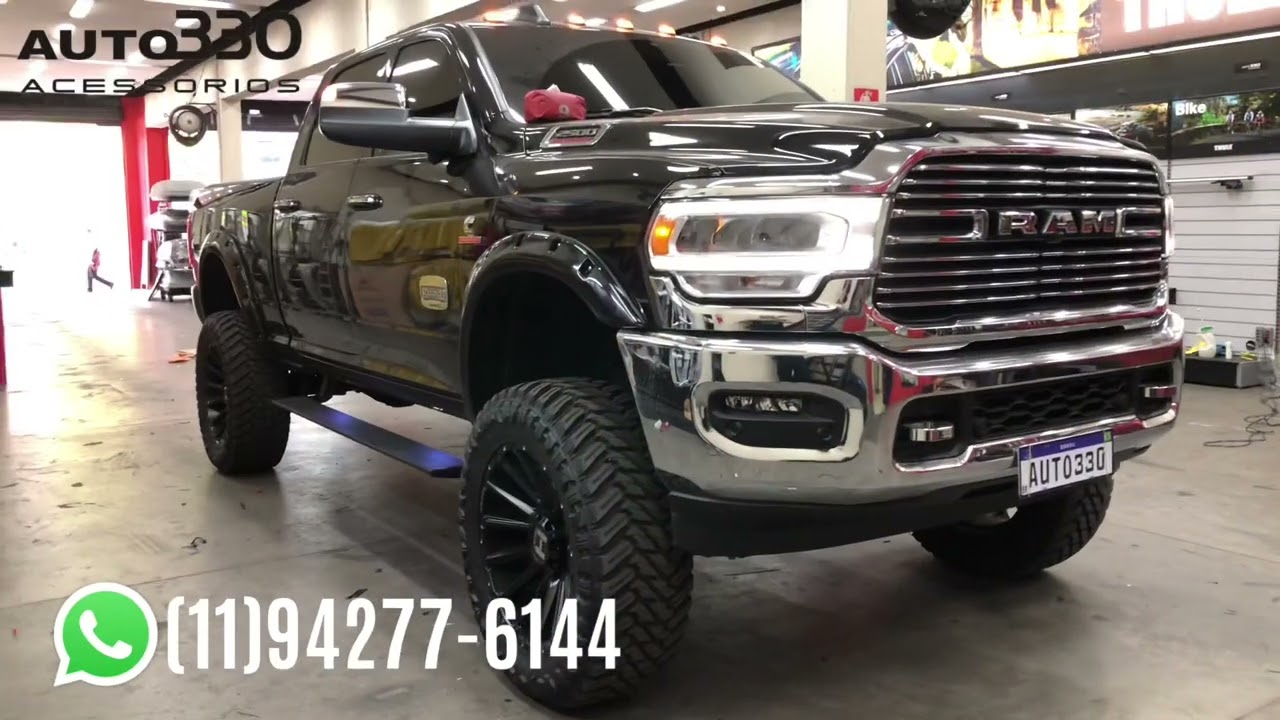 O MELHOR ESTRIBO PRA DODGE RAM 2500!!! Estribo Lateral Elétrico Dodge Ram 2500 - Auto330 Acessórios