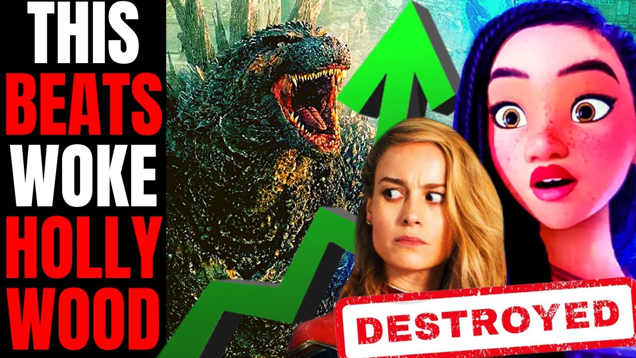 Woke Hollywood Gets DESTROYED By Godzilla Minus One! | Tops Box Office As Disney Keeps FLOPPING