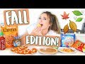 WEIRD FOOD COMBINATIONS! FALL EDITION!