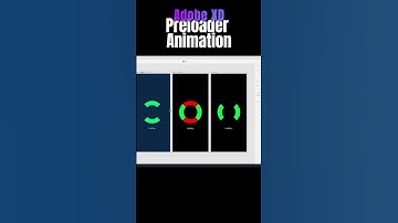 Preloader animation adobe xd