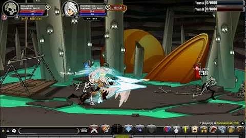 AQW Necromancer Vs 2 Vindicator Of They