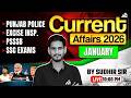 January Current Affairs 2026 in Hindi | Monthly Current Affairs Revision | By Sudhir Sir