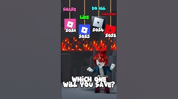 Which one will you save🤔 Old vs New vs Future Roblox Logo 🤩 #robloxshorts