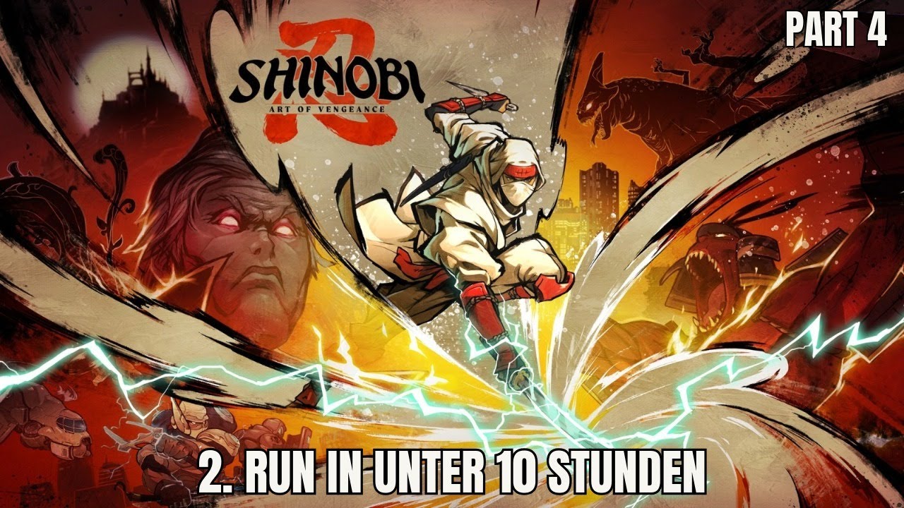 MikePlays SHINOBI: Art of Vengeance | Platin Run | #4 | 2. Run in unter 10 Stunden | PS5 PRO 2K