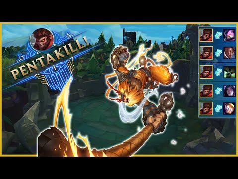 WUKONG PENTAKILL MONTAGE