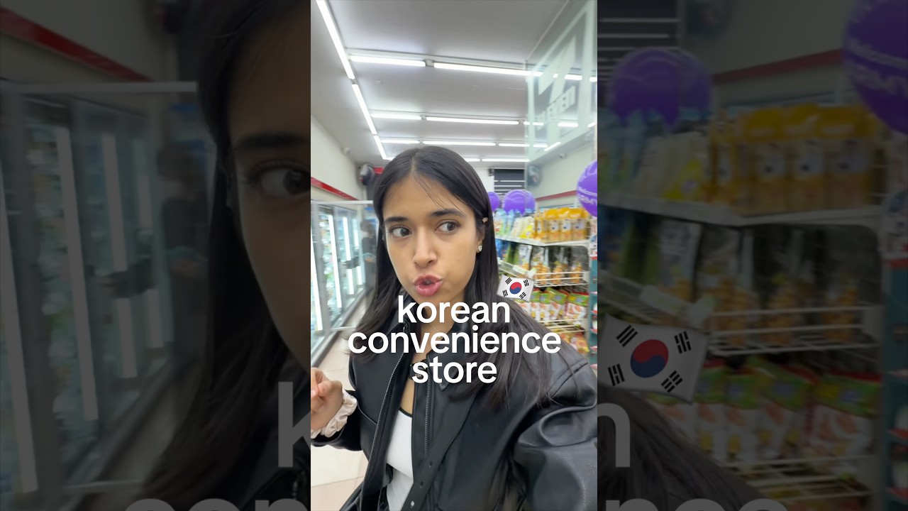 I WENT TO A KOREAN CONVENIENCE STORE IN SEOUL…😳🍜💕