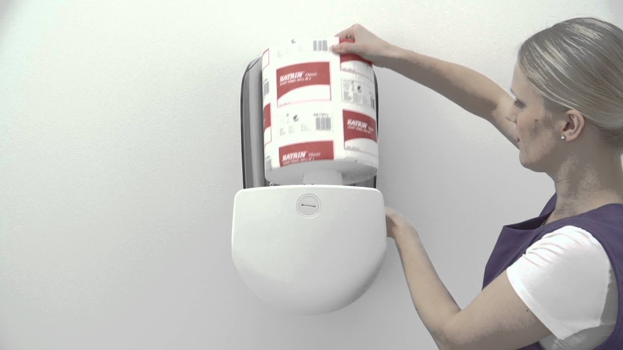 ESSEF Dispenser Tutorial: KATRIN Centerfeed Roll Dispenser M