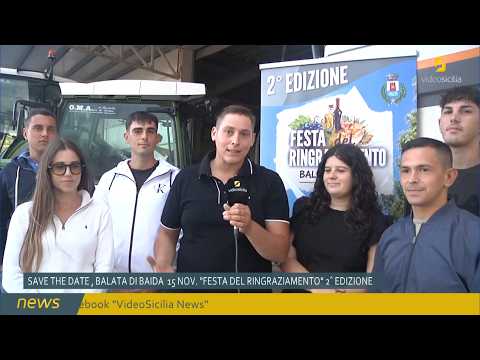 Save the Date, Balata di Baida November 15th "Thanksgiving Festival" 2nd Edition