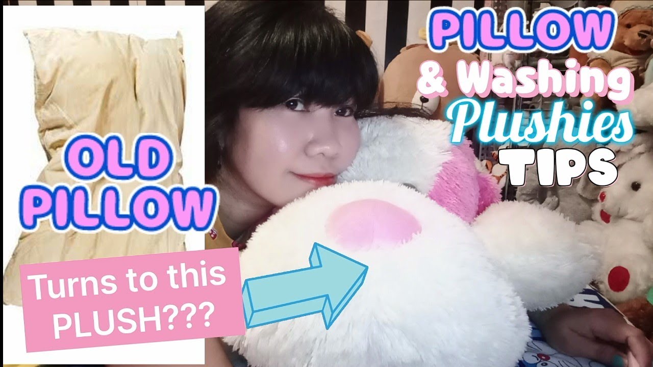Recycle of Old Pillow to BIG Plush Stuffed Toys Pillow Tips and Washing