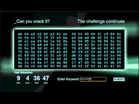 canyoucrackit solved! (2nd December 2011)