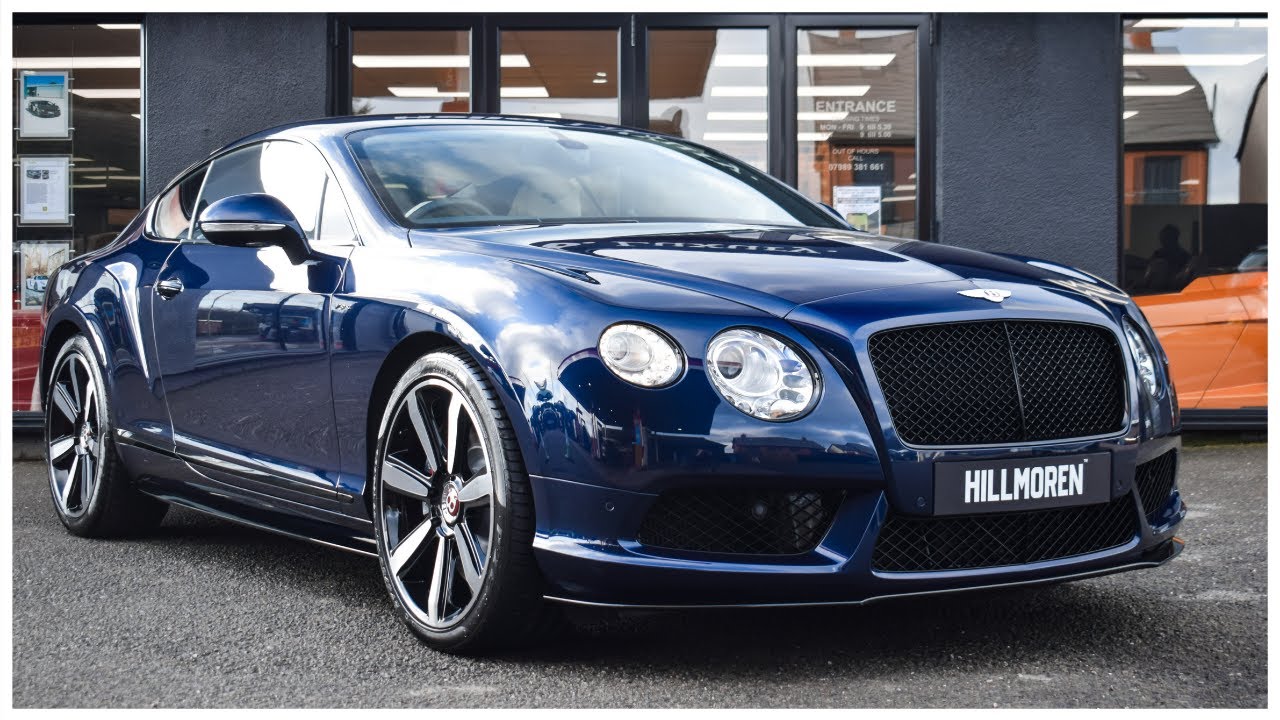 Peacock Blue Bentley Continental GT V8 S Mulliner HILLMOREN YouTube
