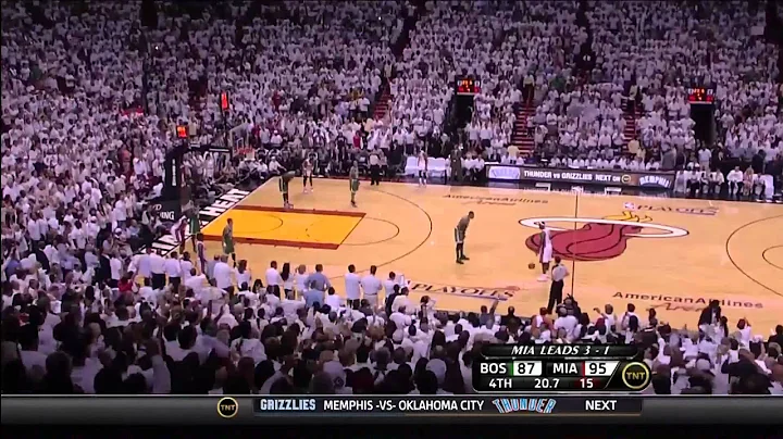 LeBron James 10-0 run vs Boston Celtics Game 5
