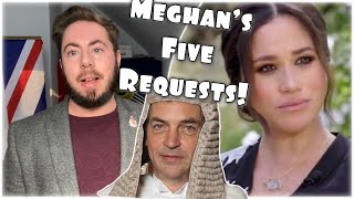 Duchess Of Sussex, Meghan Markle's Five Requests! High Court Privacy Case Win!